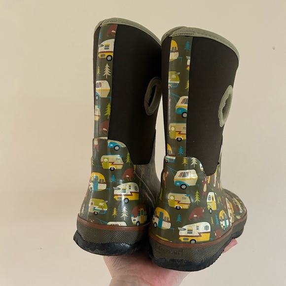 Bogs Kids' Camper Print Boots - Picture 3 of 5